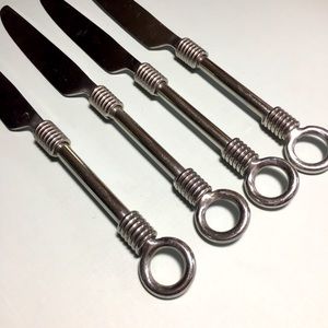 Crofton stainless steel cutlery knives set